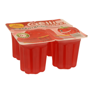 Gelatina Gelli Sweet Morango 4x90g