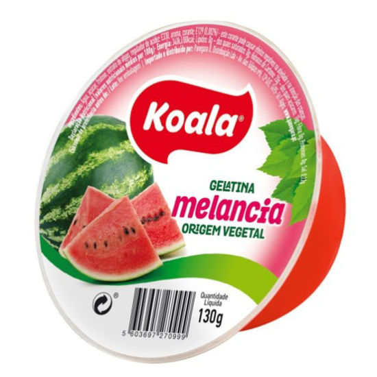 Gelatina Melancia Koala 130g Gelatina Melancia Koala 130g