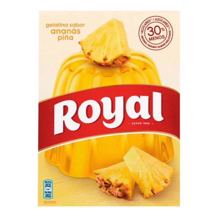 Gelatina Royal Light Ananás 31g Gelatina Royal Light Ananás 31g