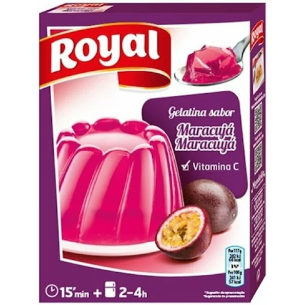 Gelatina Royal Maracujá 114g2 Gelatina Royal Maracujá 114g2