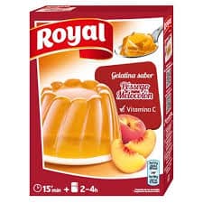 Gelatina Royal Pessego 114g