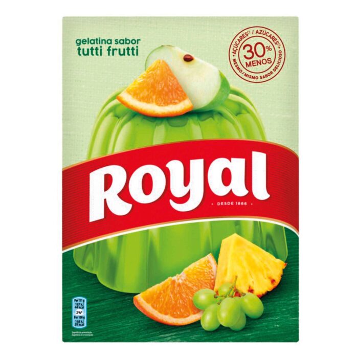 Gelatina Royal Tutti Frutti 170g Gelatina Royal Tutti Frutti 170g