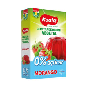 Gelatina Vegetal Koala Morango 30g