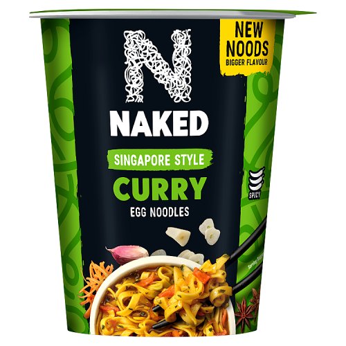 Noodle Singapore Curry Naked 78g Noodle Singapore Curry Naked 78g