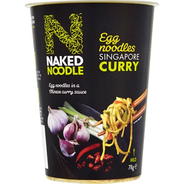 Noodle Singapore Curry Naked 78g2 Noodle Singapore Curry Naked 78g2