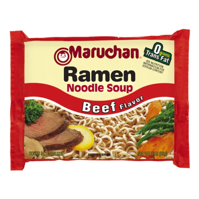 Noodle Soup Beef Flavour Maruchan 85g2 Noodle Soup Beef Flavour Maruchan 85g2