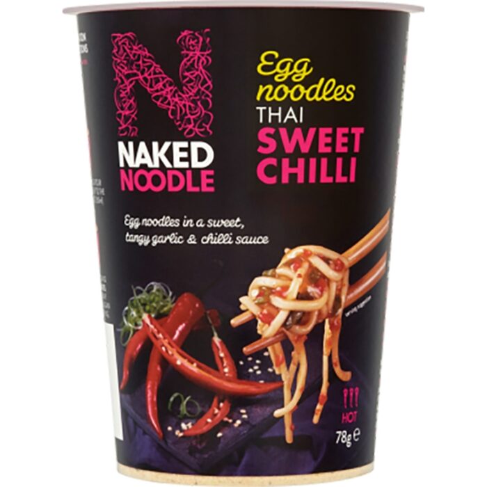 Noodle Thai Sweet Chili Naked 78g2 Noodle Thai Sweet Chili Naked 78g2