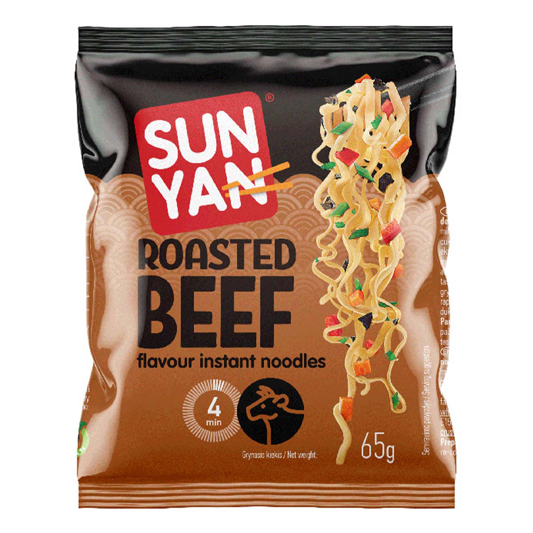 Sopa Noodle Sun Yan Beef 65g