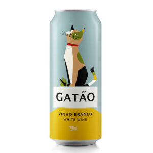 Vinho Branco Gatão Lata 250ml