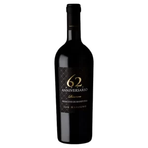 Vinho Tinto 62 Anniversario Riser.San Marzano 75ml