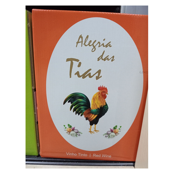 Vinho Tinto Alegria Das Tias Pac 11% 1l Vinho Tinto Alegria Das Tias Pac 11% 1l