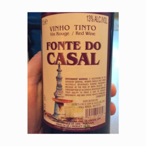 Vinho Tinto Fonte do Casal 5l