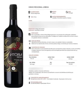 Vinho Tinto Vitória Regia 750 Ml2