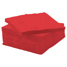 Guardanapo 33x33 50f Vermelho Joker