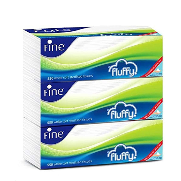 Fine Fluffy Napkins 550 units Fine Fluffy Napkins 550 units