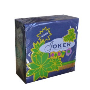 Guardanapo 33x33 50 folhas Azul Joker