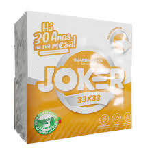 Guardanapo Joker 33 x 33 Novo