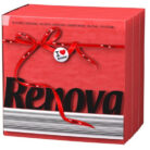 Guardanapo Renova Red Label Vermelho 70un