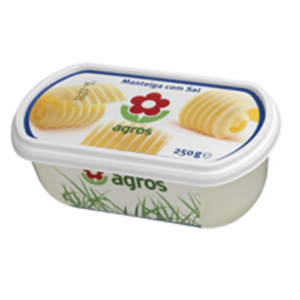 Manteiga C/Sal Agros 250g