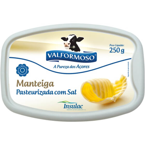 Manteiga Valformoso Past.C Sal 250g Manteiga Valformoso Past.C Sal 250g