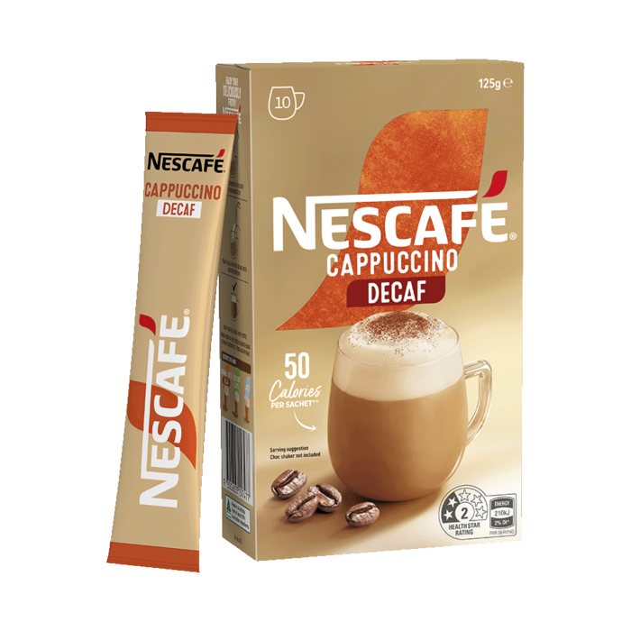 Nescafé Cappuccino Decaf 125g Nescafé Cappuccino Decaf 125g