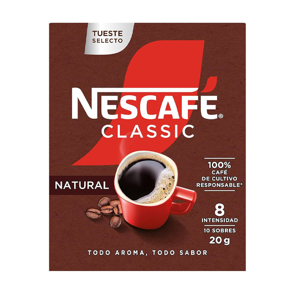 Nescafé Clássico com Cafeina 20 G Nescafé Clássico com Cafeina 20 G