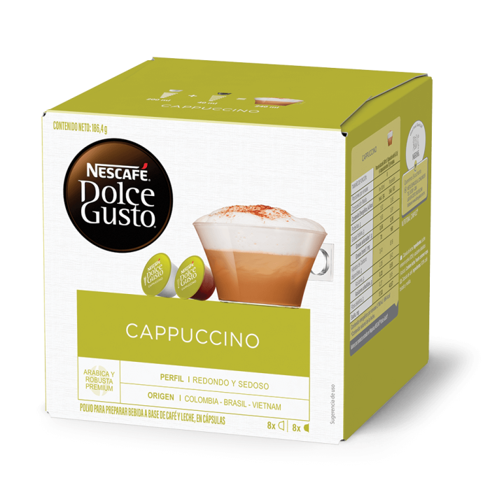 Nescafé Dulce Gusto Cappuccino 186,4g2 Nescafé Dulce Gusto Cappuccino 186,4g2