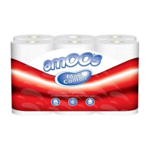 Papel Higiénico Amoos Maxi Confort 12 rolos