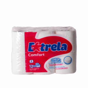 Papel Higiénico Estrela Confort 12 rolos
