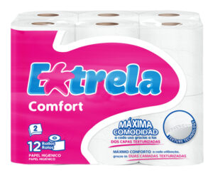 Papel Higiénico Estrela Confort 12 rolos2