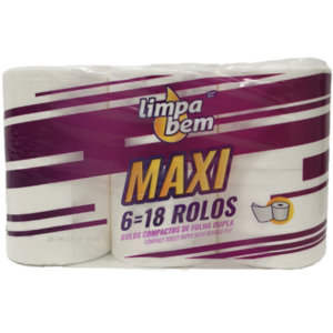 Papel Higiénico Limpa Bem 24+8rolos