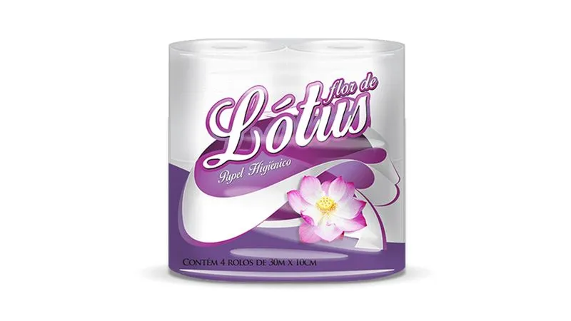Papel Higiénico Lotus 2 rolos2 Papel Higiénico Lotus 2 rolos2