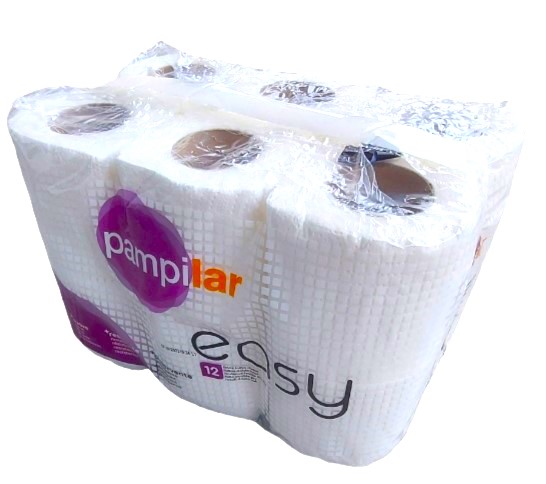 Papel Higiénico Pampilar Easy 12rolos2 Papel Higiénico Pampilar Easy 12rolos2