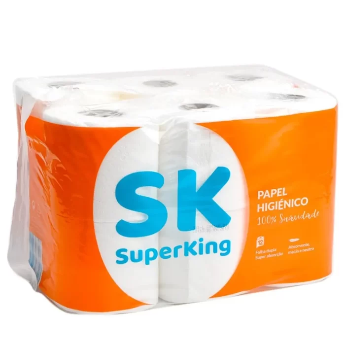 Papel Higiénico Sk Superking 12 rolos Papel Higiénico Sk Superking 12 rolos