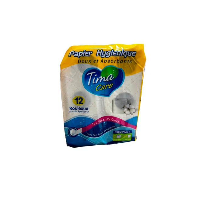 Papel Higiénico Tima 12 rolo Papel Higiénico Tima 12 rolo